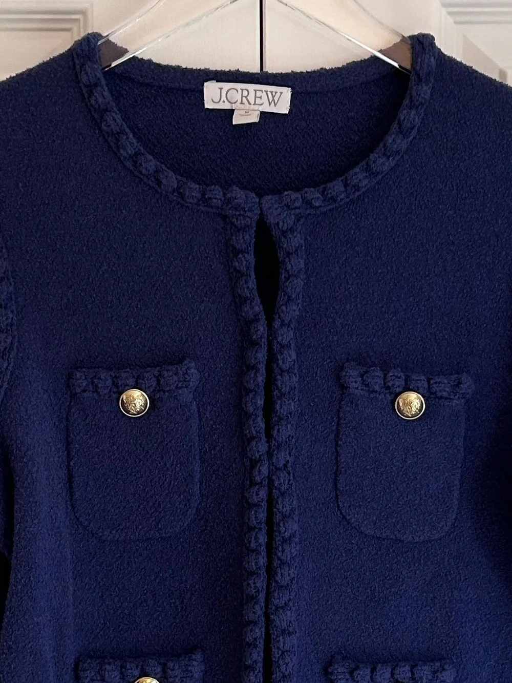 J. Crew Odette Sweater Lady Jacket